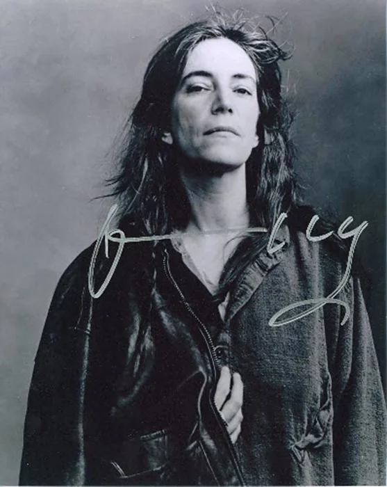 Patti Smith autograph