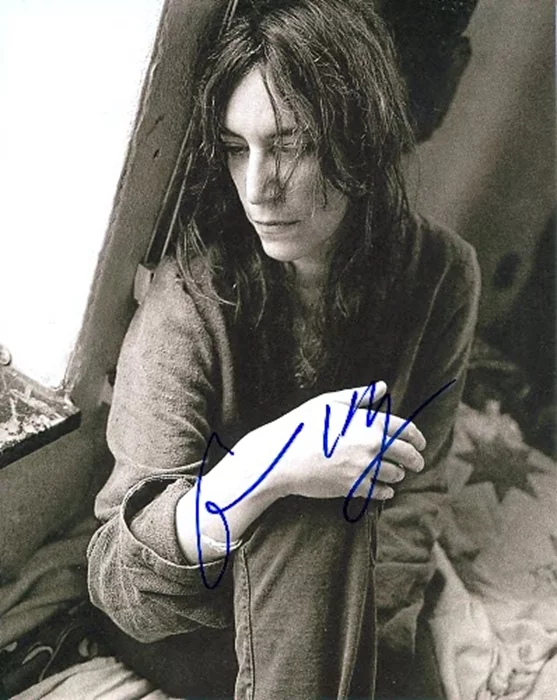 Patti Smith autograph