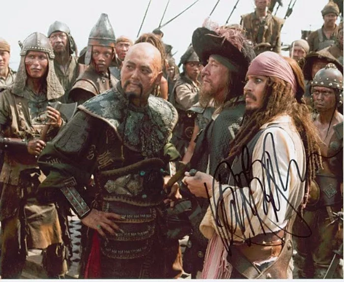 Chow Yun-Fat autograph