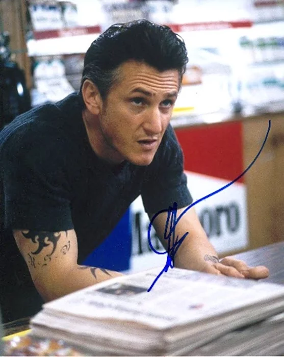 Sean Penn autograph