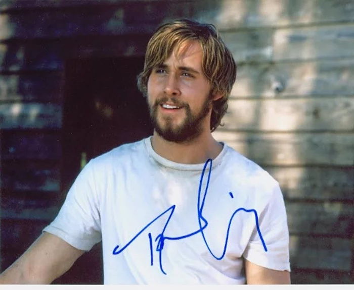 Ryan Gosling autograph