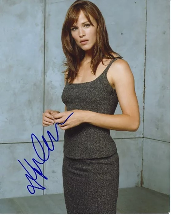 Jennifer Garner autograph