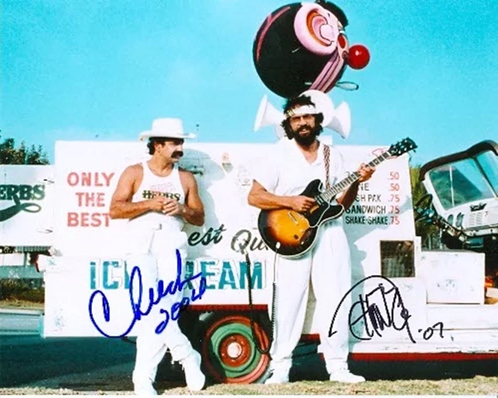 Cheech & Chong autograph