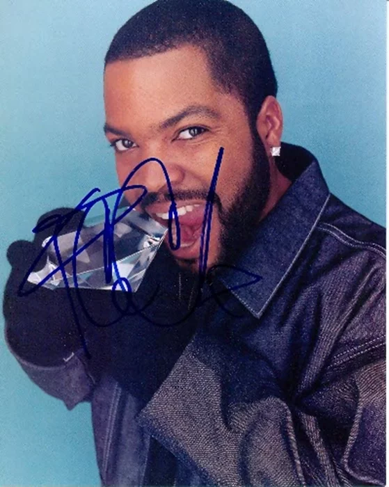 Ice Cube autograph