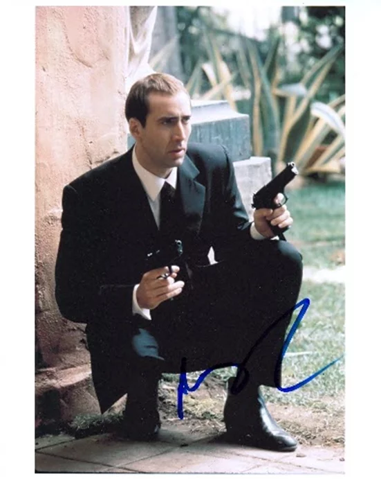 Nicolas Cage autograph