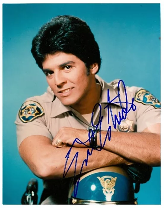Erik Estrada autograph