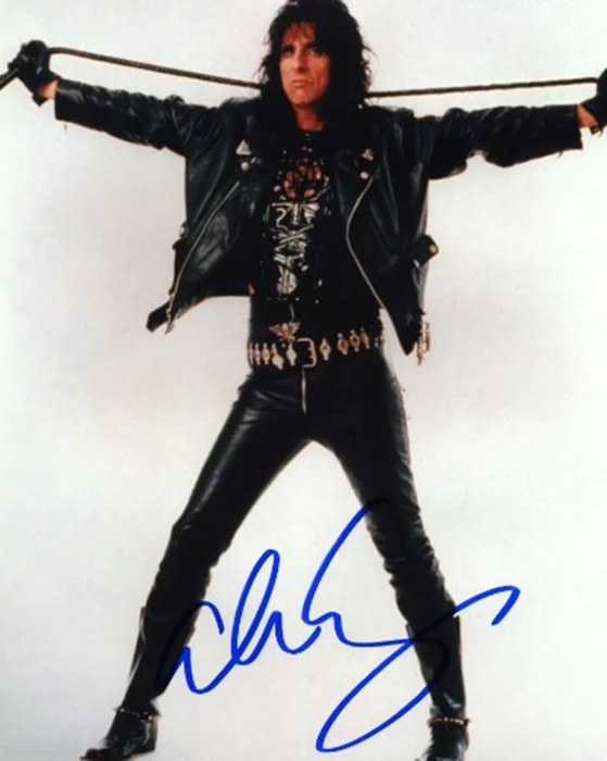 Alice Cooper autograph