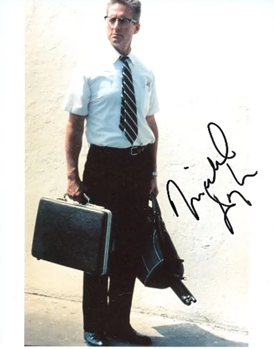 Michael Douglas autograph