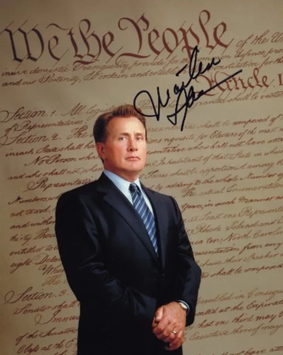 Martin Sheen autograph