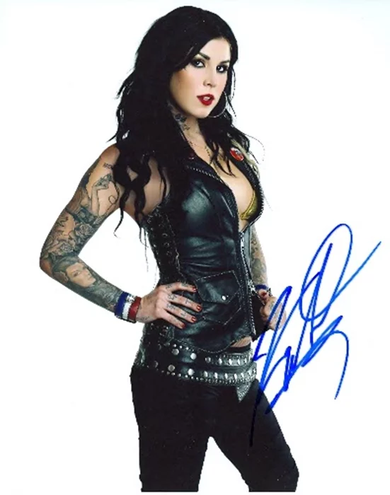 Kat von D autograph