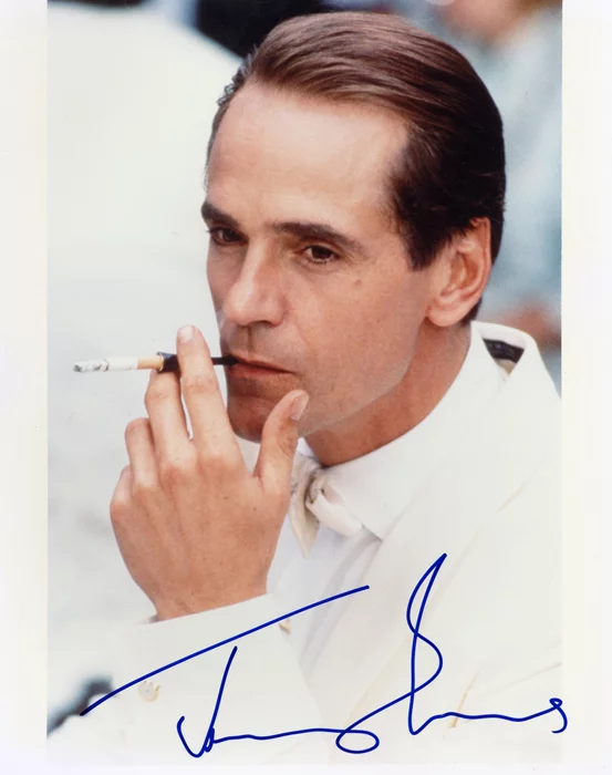 Jeremy Irons autograph