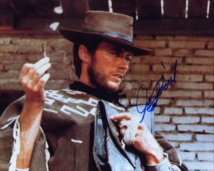 Clint Eastwood autograph
