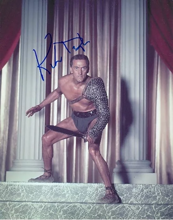 Kirk Douglas autograph