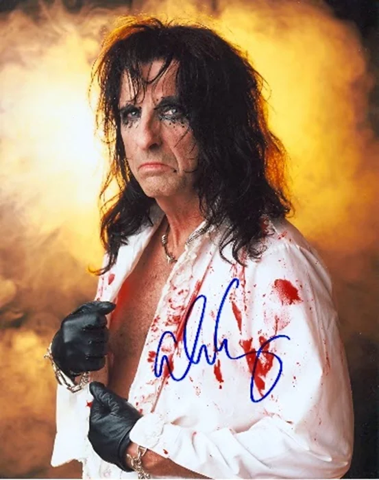 Alice Cooper autograph