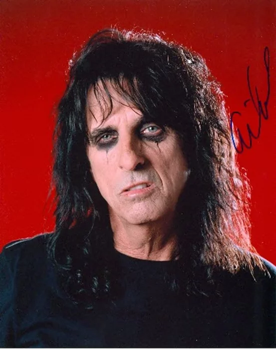 Alice Cooper autograph