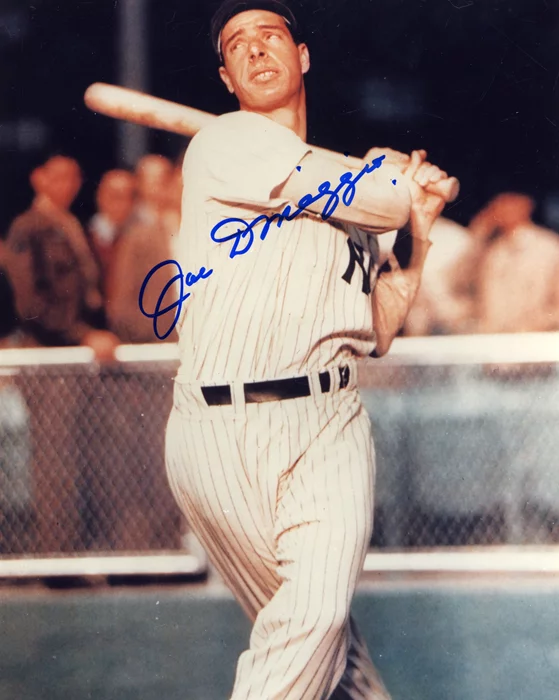 Joe DiMaggio autograph