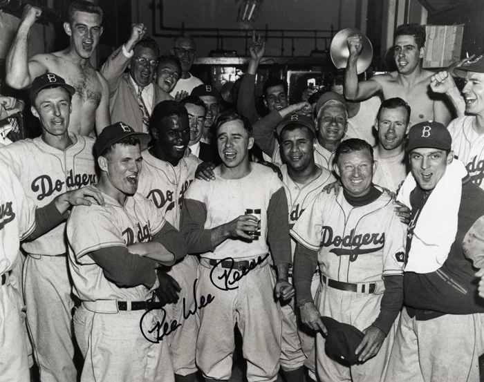 Pee Wee Reese autograph