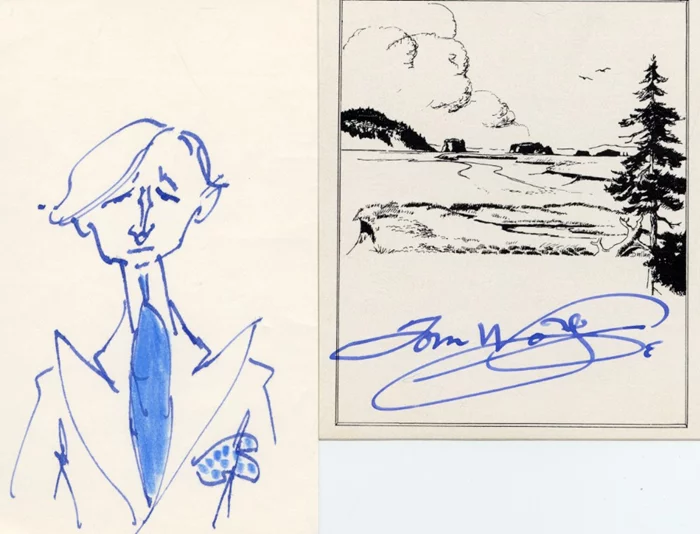 Tom Wolfe autograph