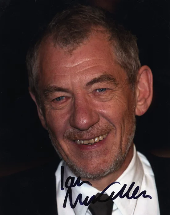 Ian McKellen autograph