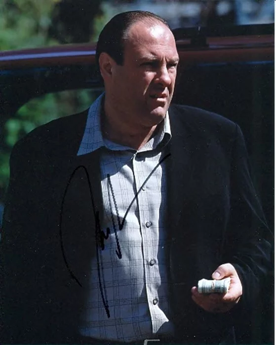 James Gandolfini autograph