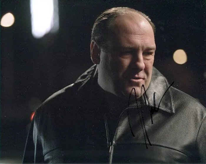 James Gandolfini autograph