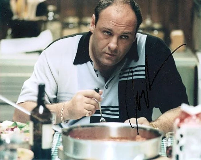 James Gandolfini autograph