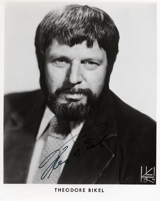 Theodore Bikel autograph