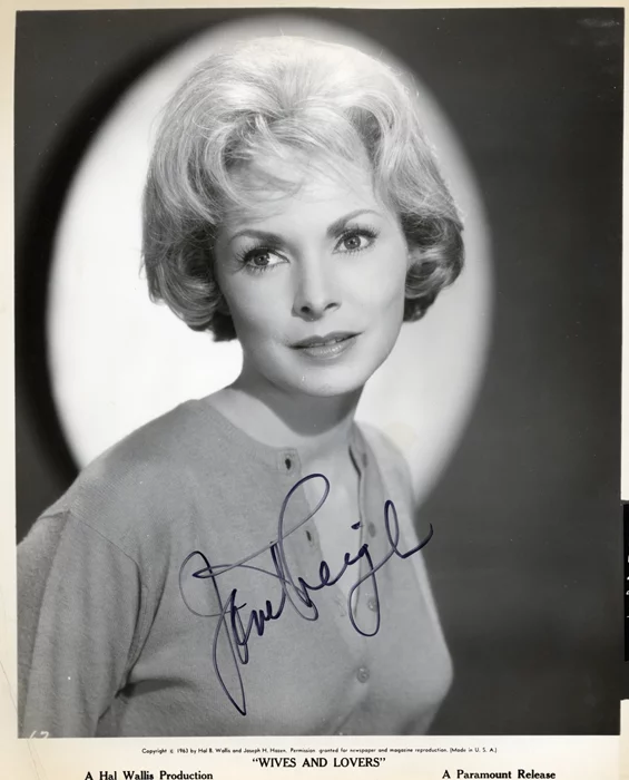 Janet Leigh autograph