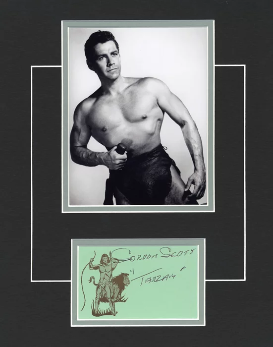 Gordon Scott autograph