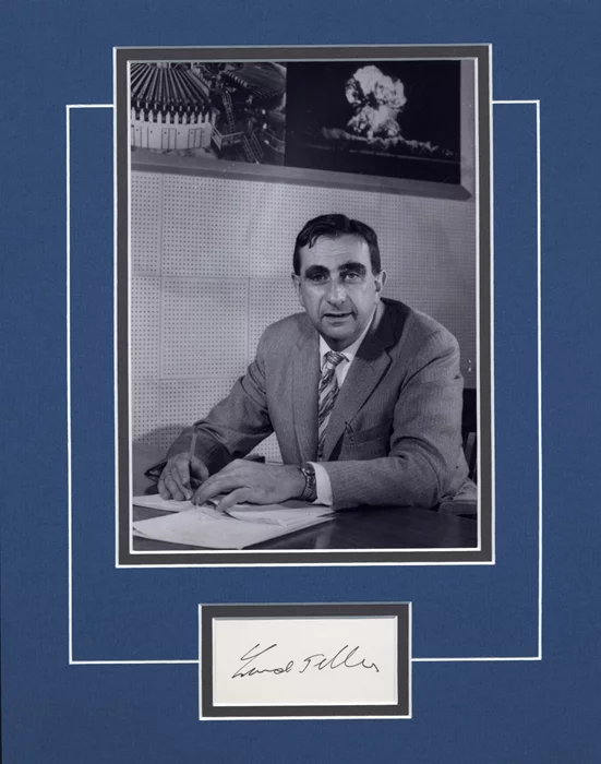 Edward Teller autograph