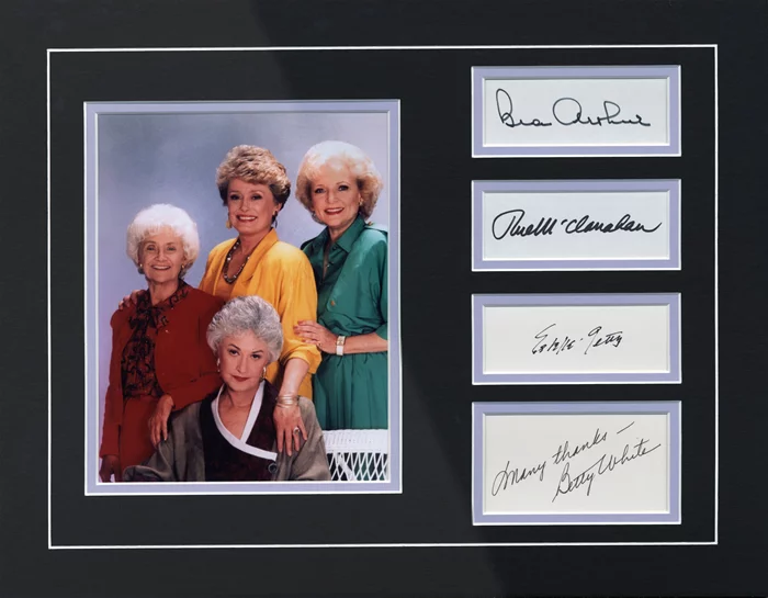 The Golden Girls autograph