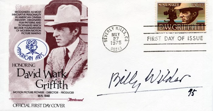 Billy Wilder autograph