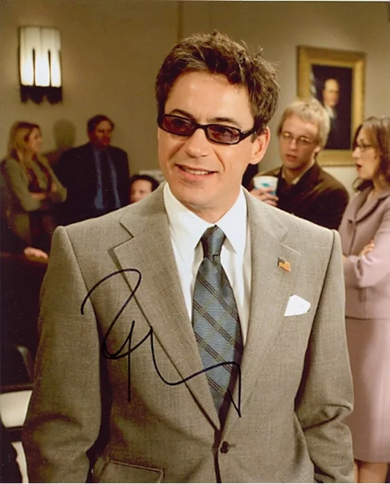 Robert Downey Jr. autograph