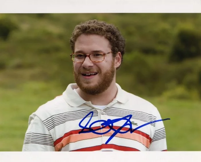Seth Rogen autograph