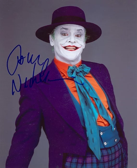 Jack Nicholson autograph