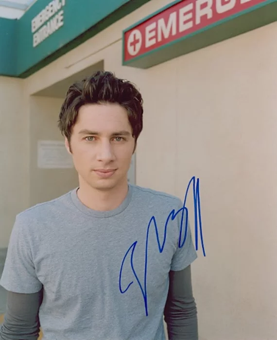 Zach Braff autograph