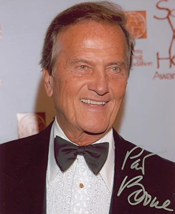 Pat Boone autograph