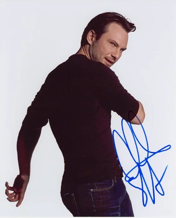 Christian Slater autograph