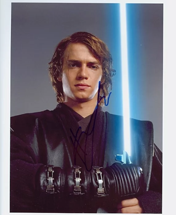 Hayden Christensen autograph