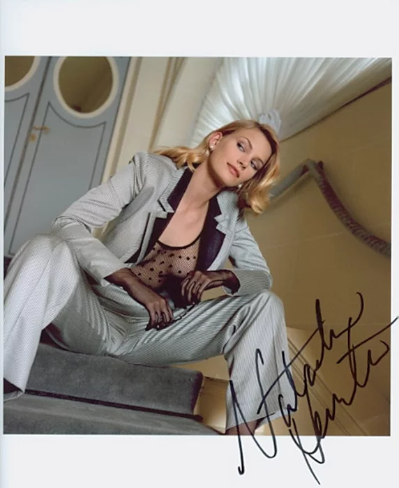 Natasha Henstridge autograph
