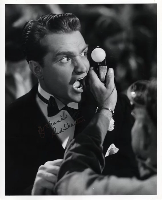 Red Skelton autograph