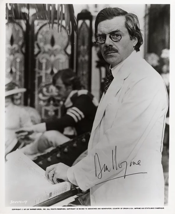 Dirk Bogarde autograph