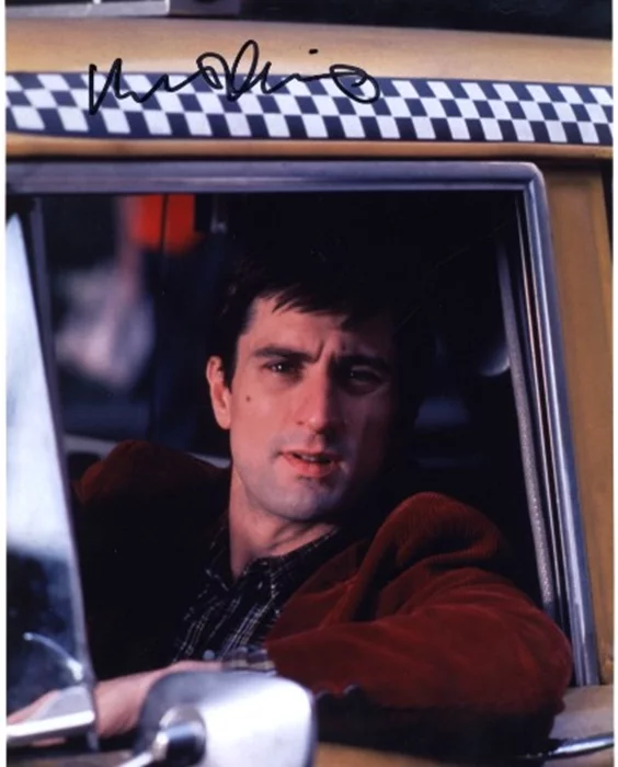 Robert DeNiro autograph