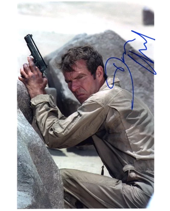 Dennis Quaid autograph