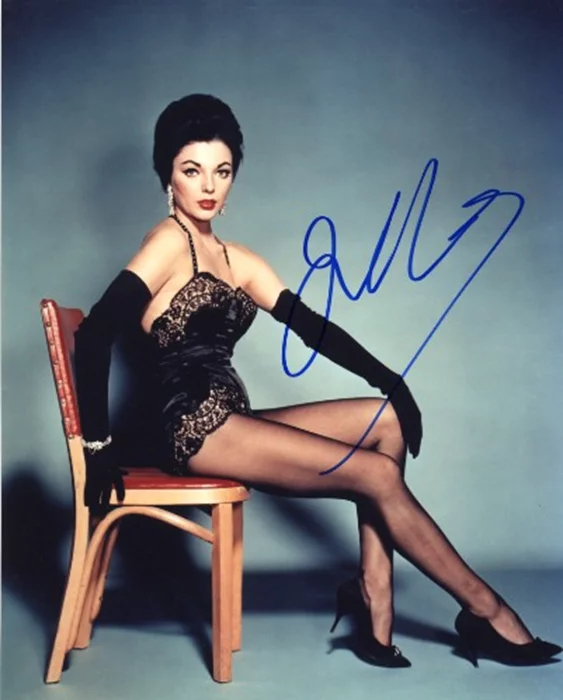 Joan Collins autograph