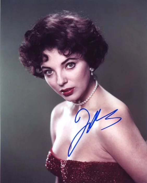 Joan Collins autograph