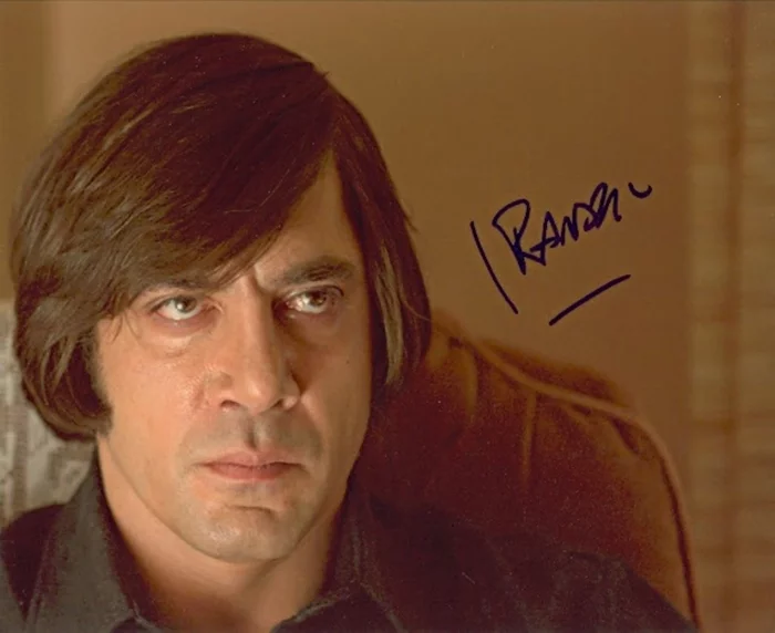 Javier Bardem autograph