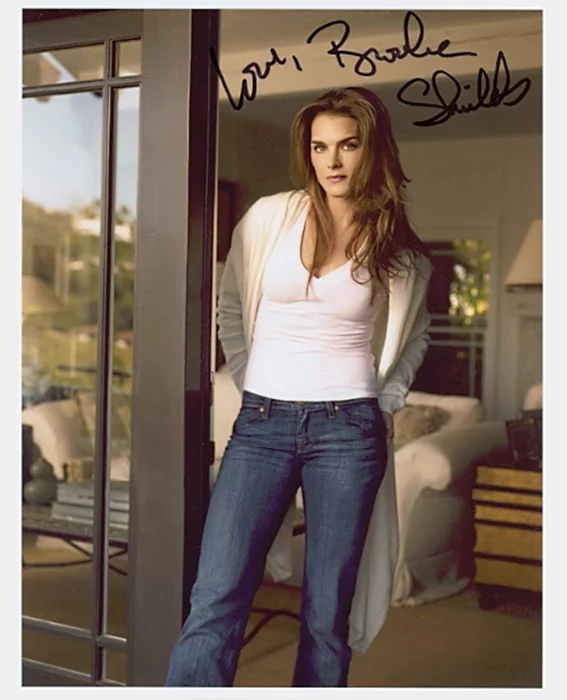 Brooke Shields autograph
