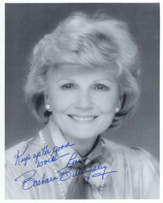 Barbara Billingsley autograph