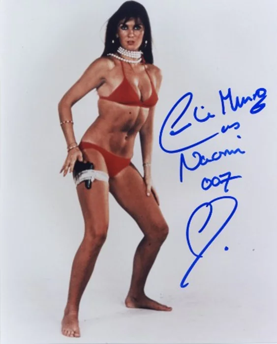 Caroline Munro autograph